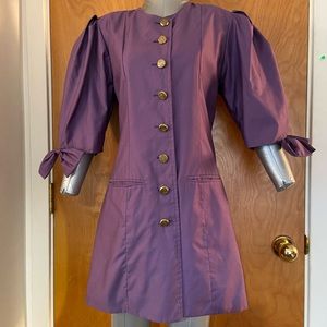 Beautiful Lavender European Vintage Coat